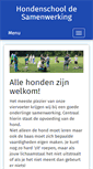 Mobile Screenshot of hondenschool-de-samenwerking.nl